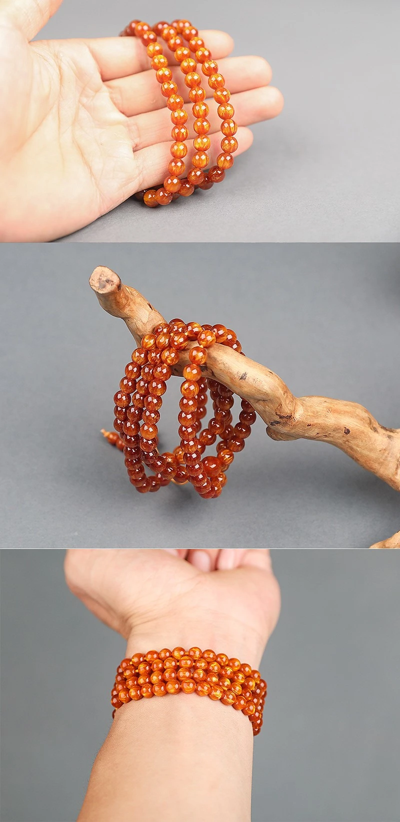 The Hailiu Buddhist prayer Beads cultural Play bracelet for men is a best-selling product on Douyin Live streaming and a Taobao gift for tourist attractions detail image 1
