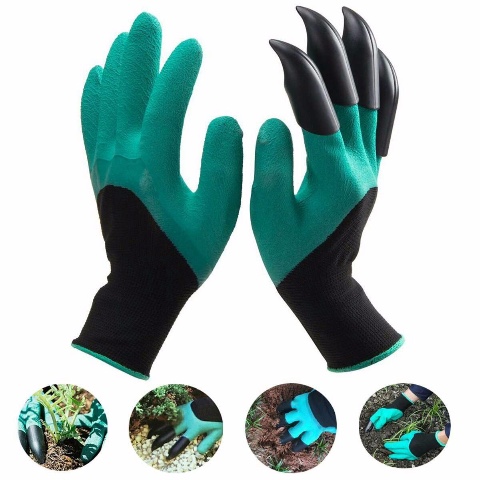 Protective eagle claw gloves, wear-resistant claws for digging soil, comfortable and breathable, anti-slip and waterproof palm, flower and vegetable planting gardening gloves detail image 2