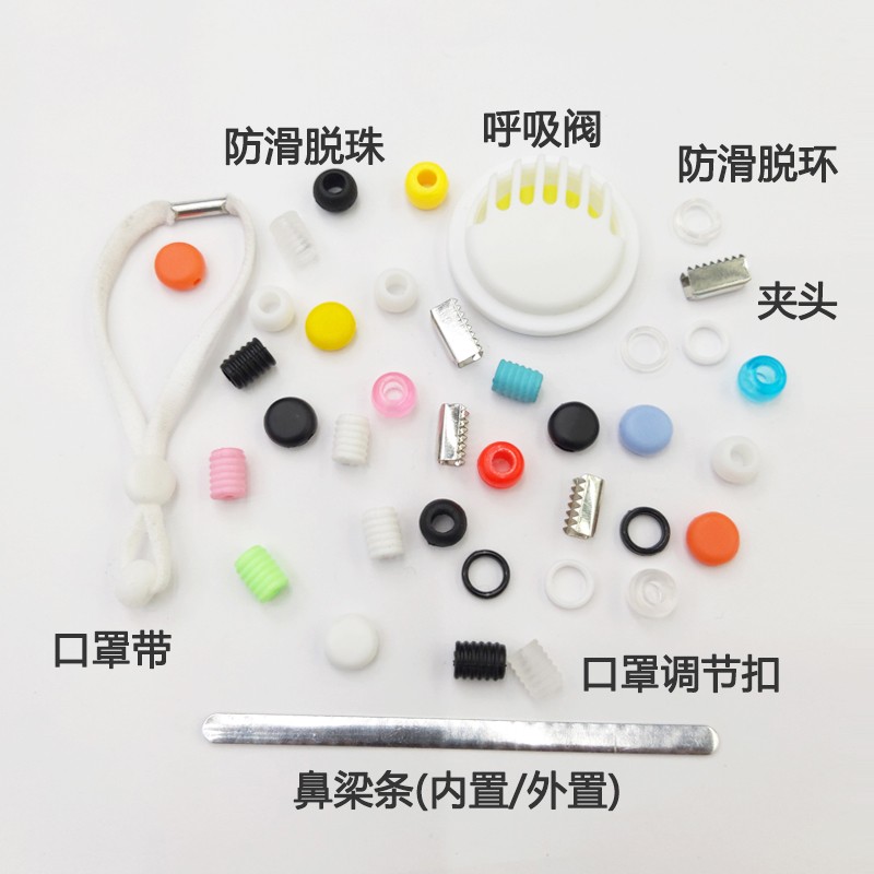 特大孔口罩调节扣螺纹大孔调节扣包边带专用调节扣布口罩调节扣详情图4