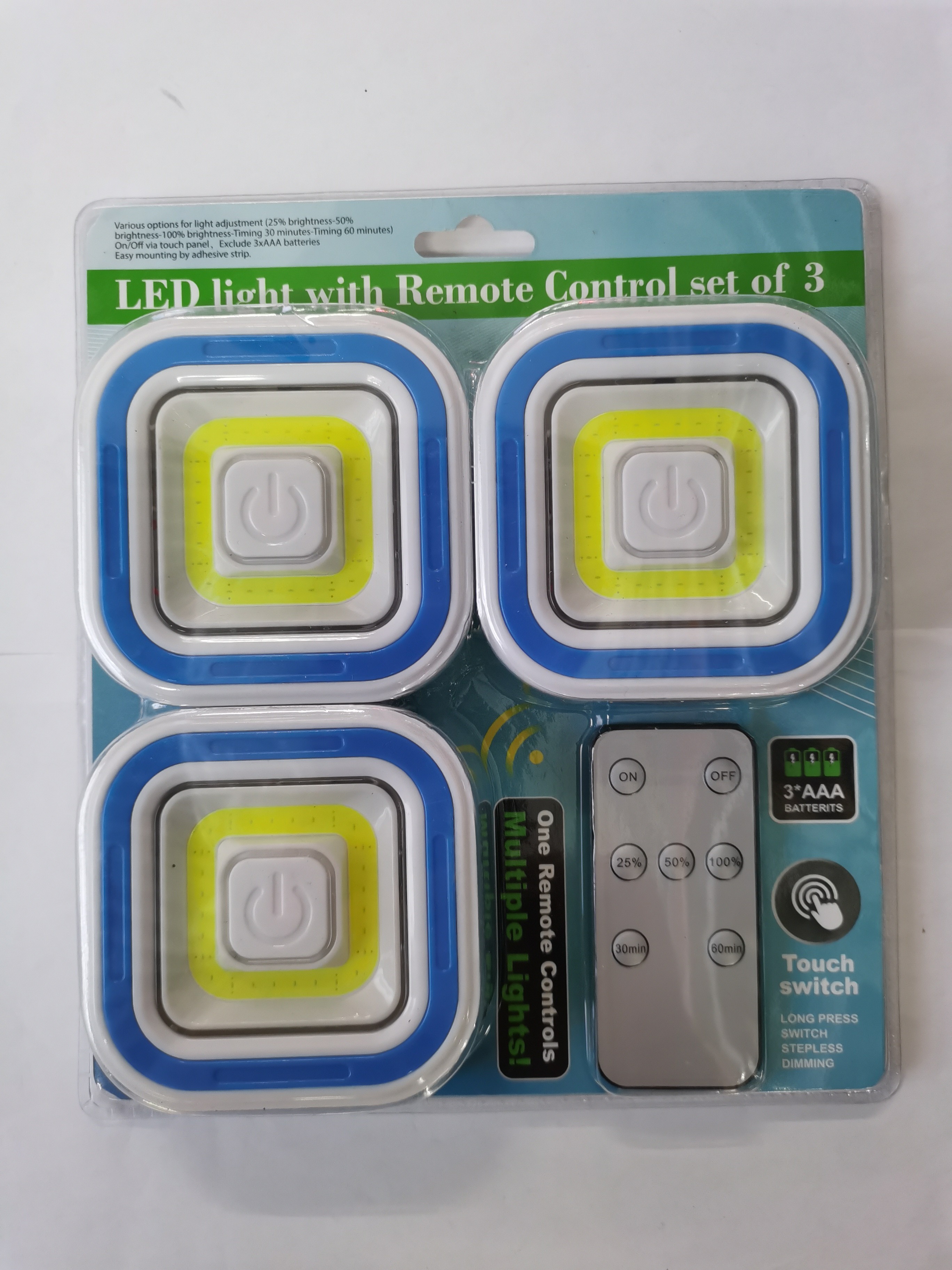 新款COB遥控灯，橱柜灯，小夜灯，壁灯楼道灯，触摸灯详情图3