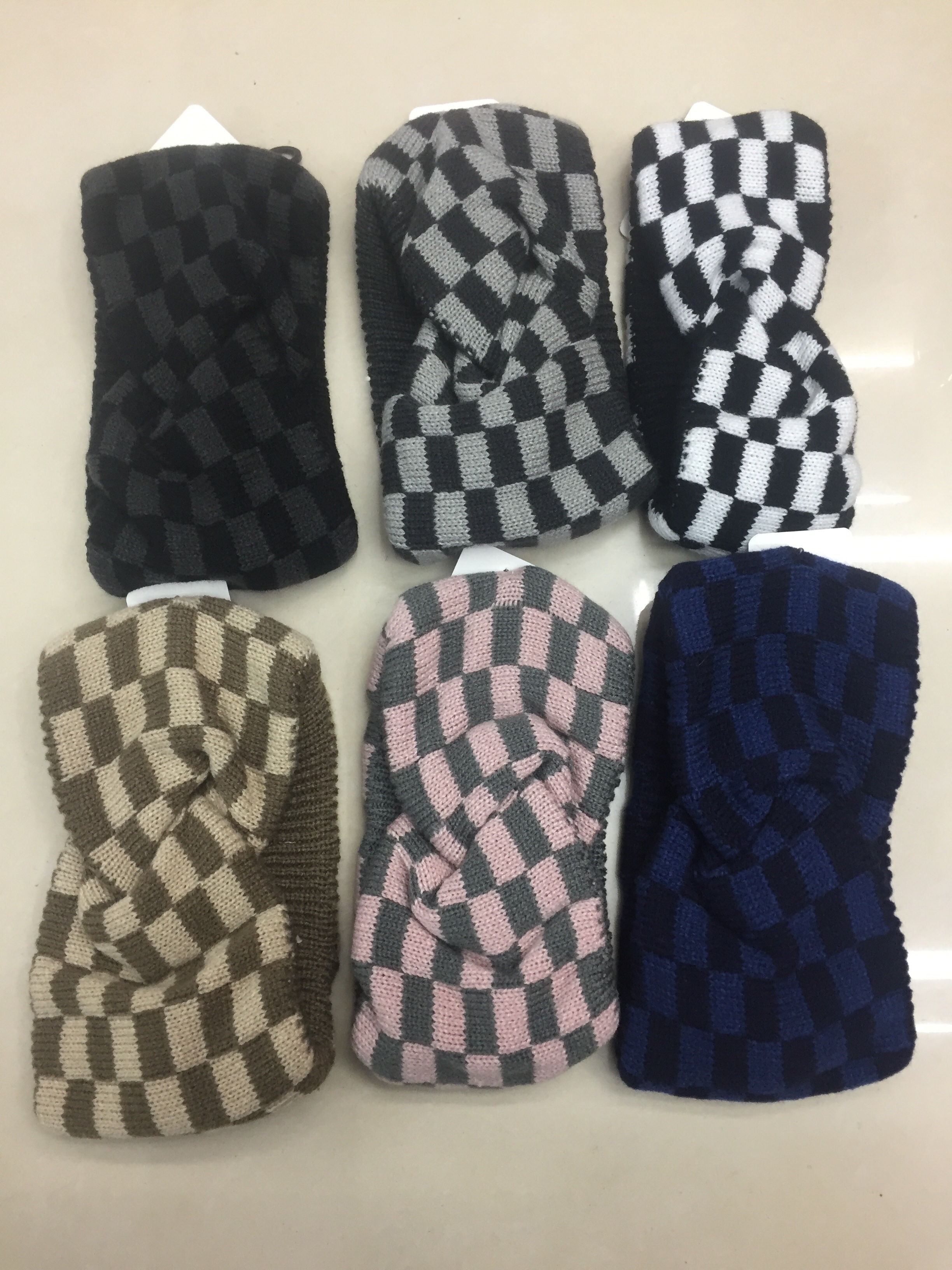 Plaid Balaclava details Picture