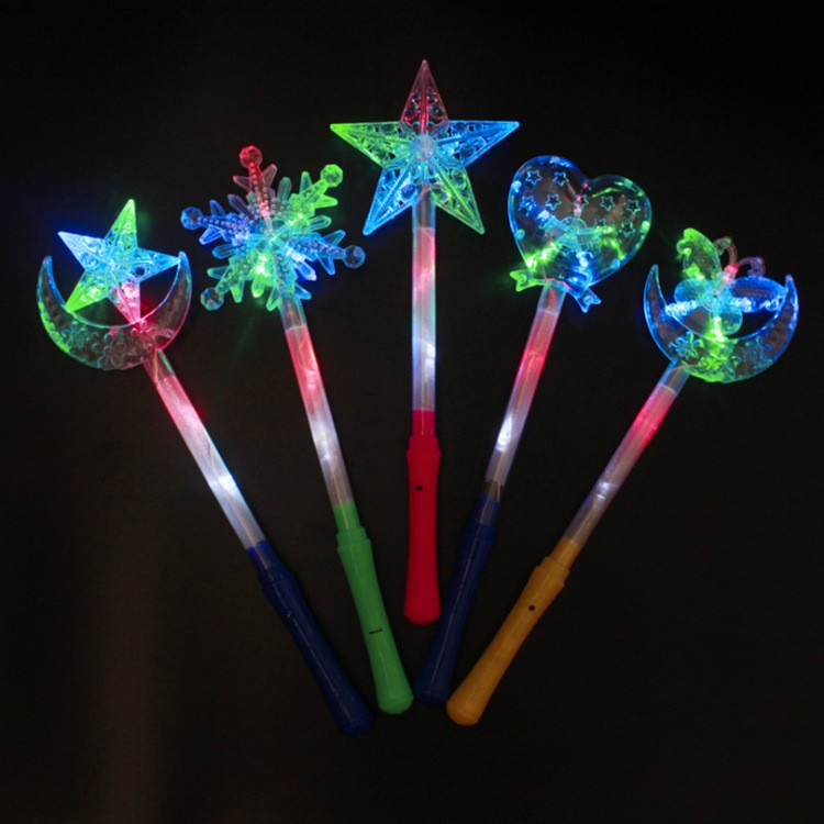 Concert support glowing props: glowing headbands, shining star sticks, fluorescent sticks, and heart sticks detail image 7