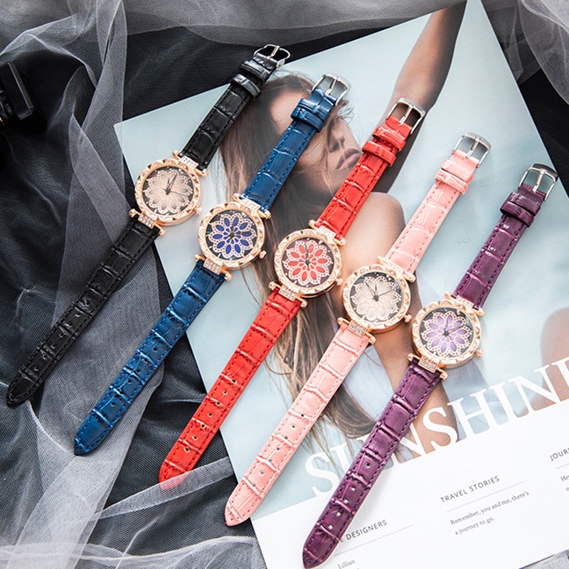 Adult watches with eye-catching fashionable leather straps undefined