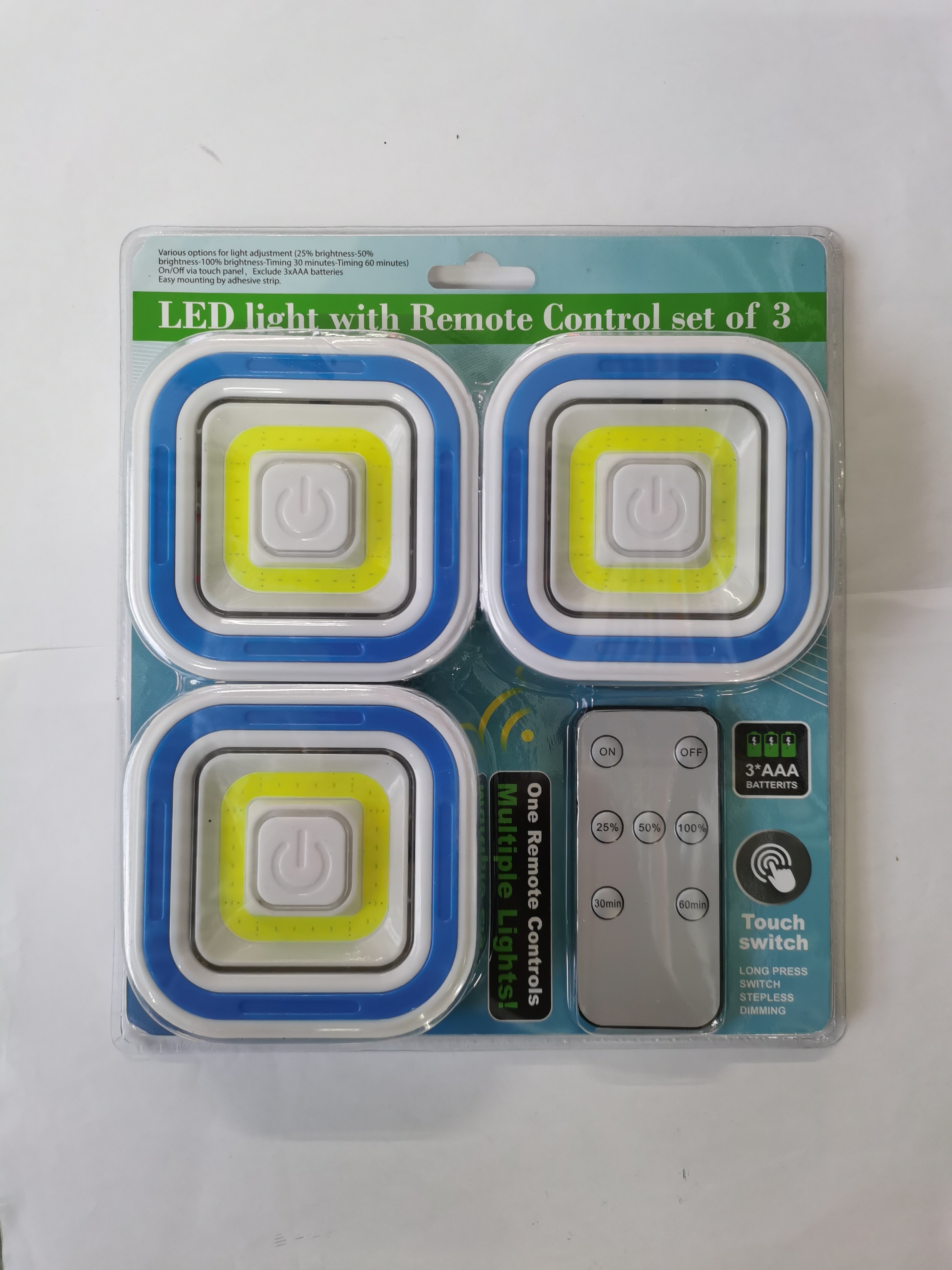 新款COB遥控灯，橱柜灯，小夜灯，壁灯楼道灯，触摸灯详情图7