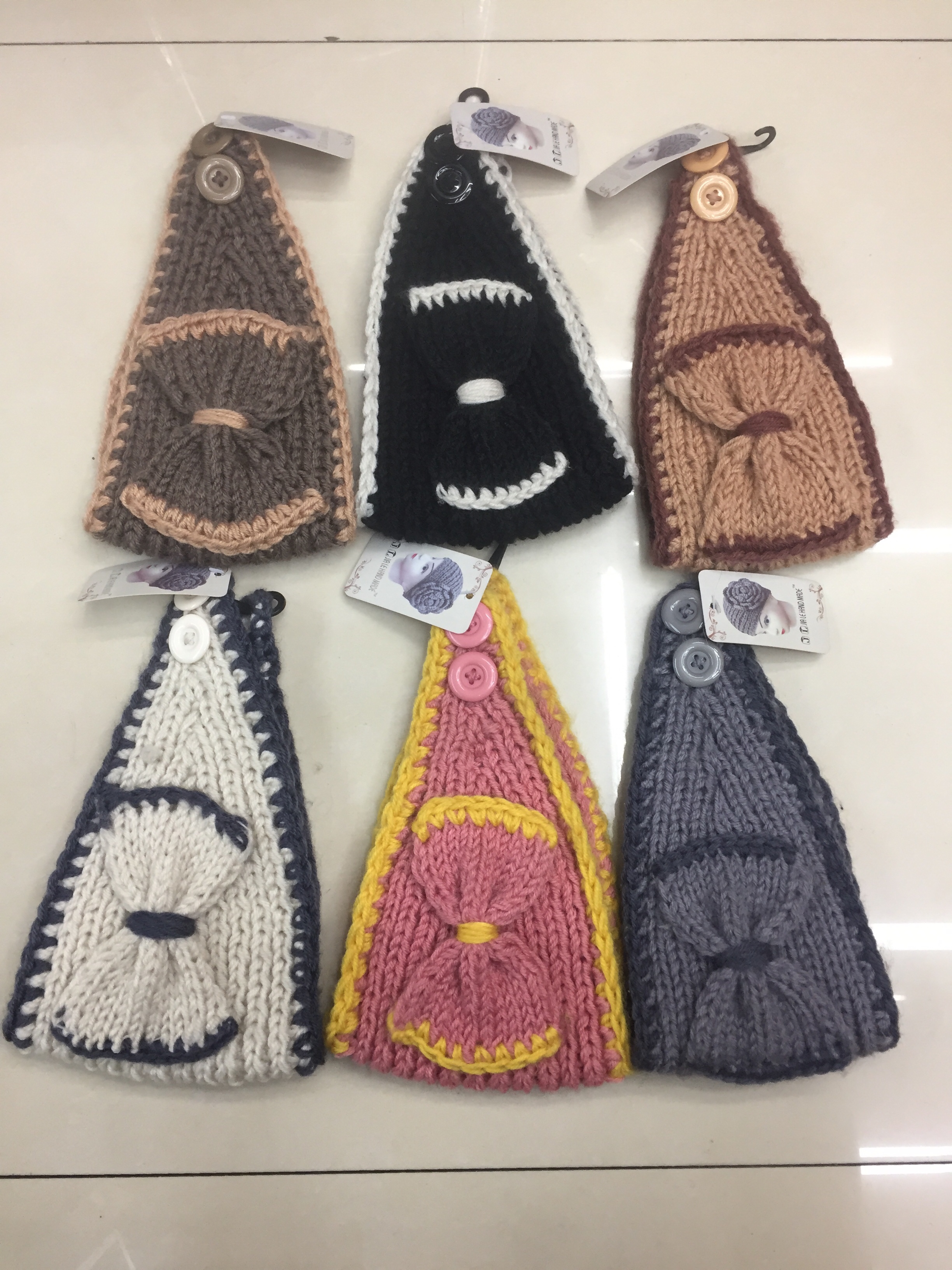 Two-Tone Bow Headband details Picture