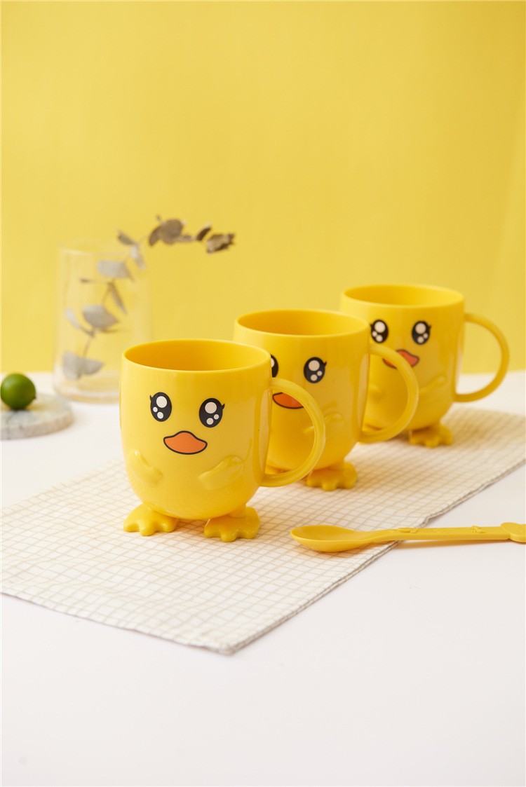 Household Little Yellow duck children's cups detail image 1