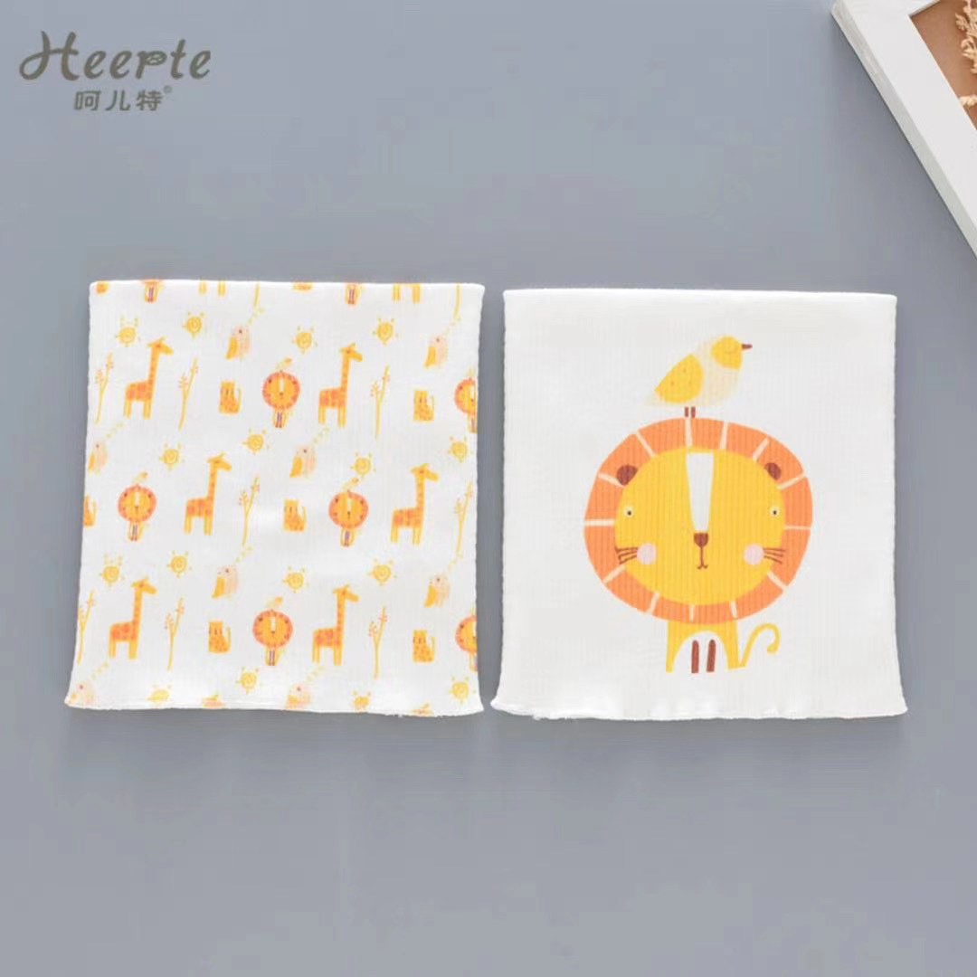 Double Printed Animal Small Fresh Belly With Rabbit, Bear, Lion, Snail As Elements Full Print And Independent Pattern Combination
Pure Color Of The Background Cloth Used Number Specification drawing