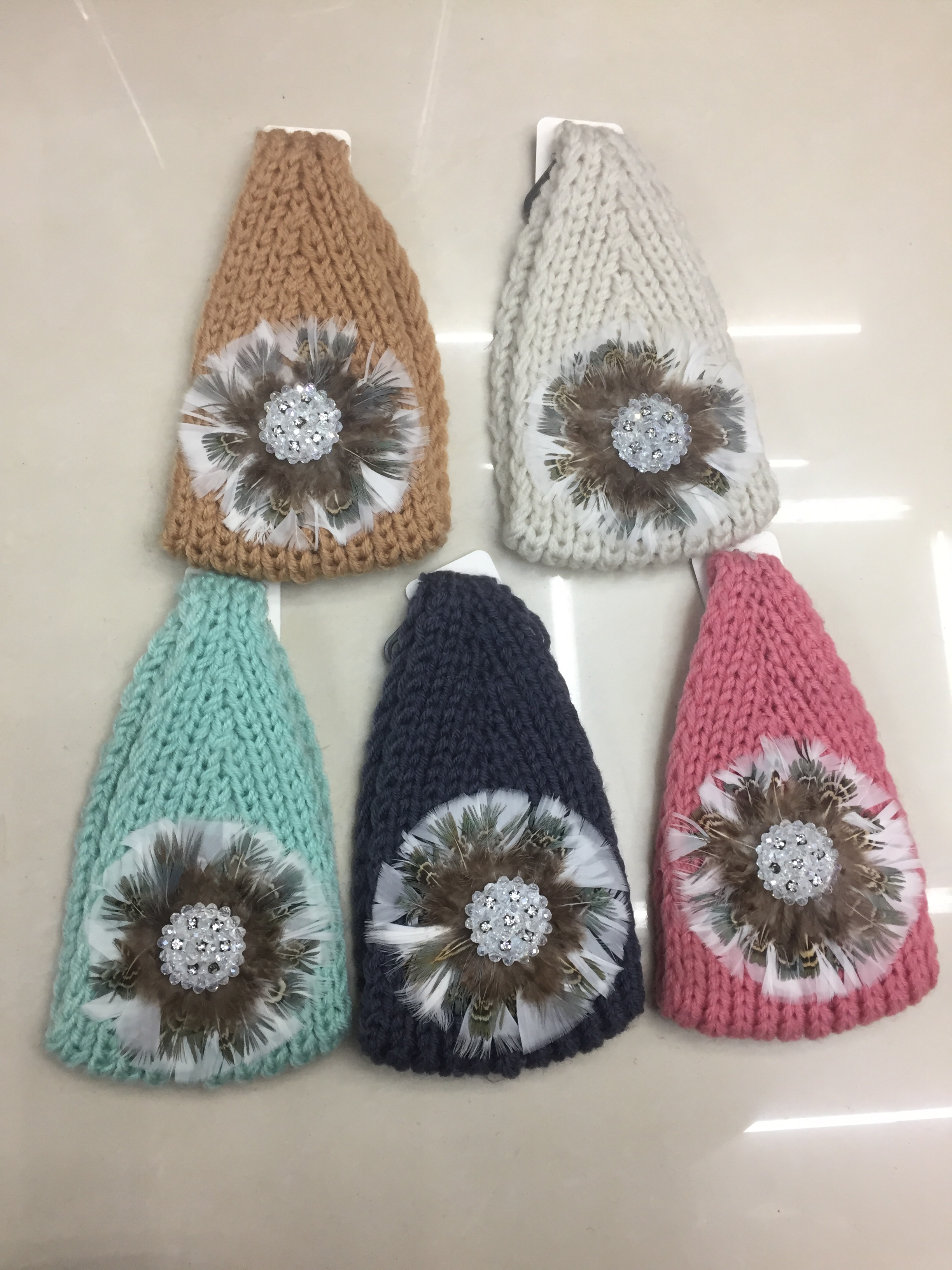 White Hair With Drill Headband details Picture