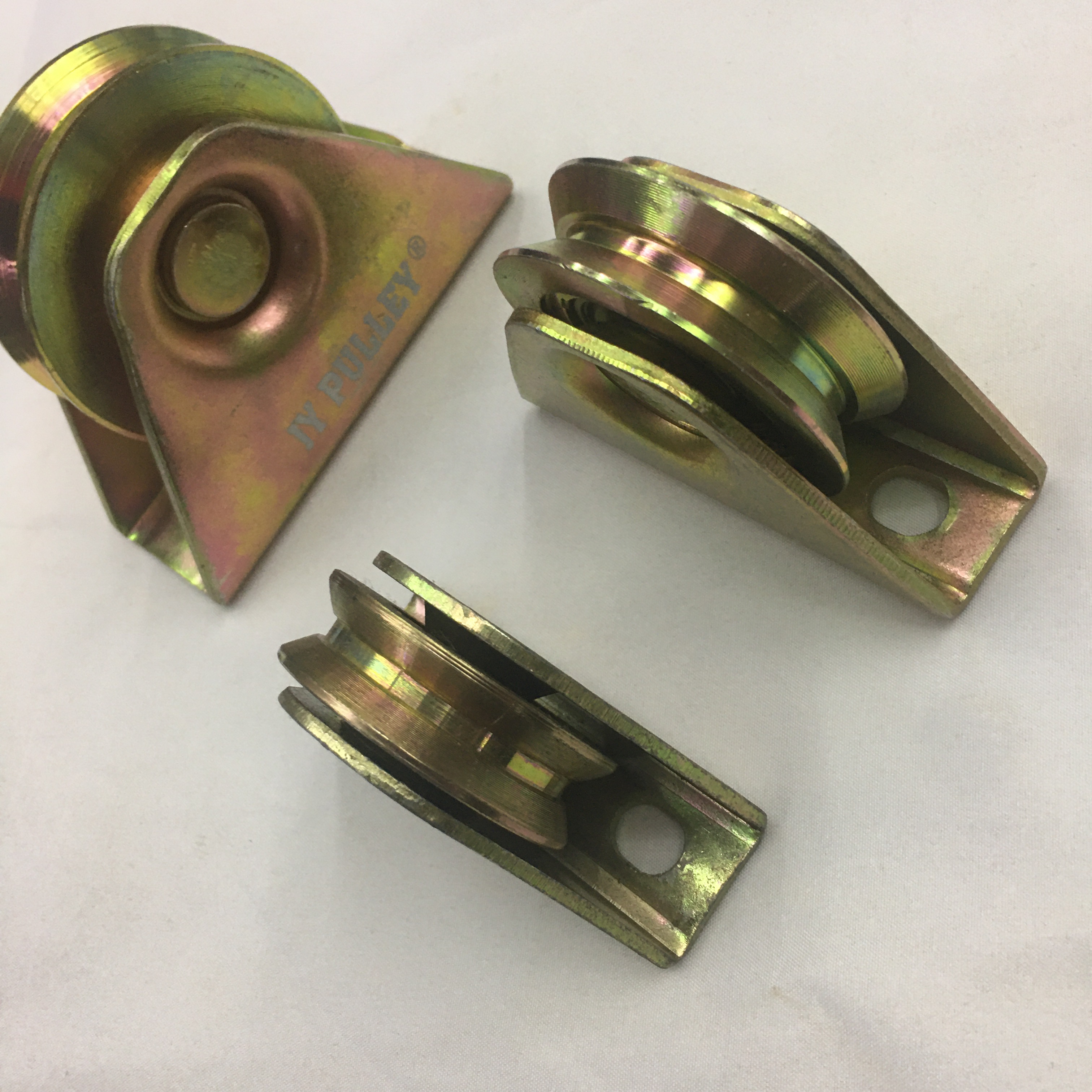 60mm 地轮白底实物图