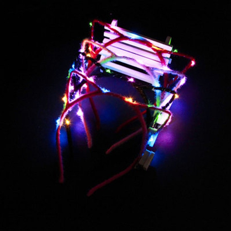 Concert support glowing props: glowing headbands, shining star sticks, fluorescent sticks, and heart sticks detail image 2