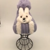 2020 Cute and adorable rabbit watermelon hat, sweet and girlish knitted hat, women's knitted woolen hat Item Picture