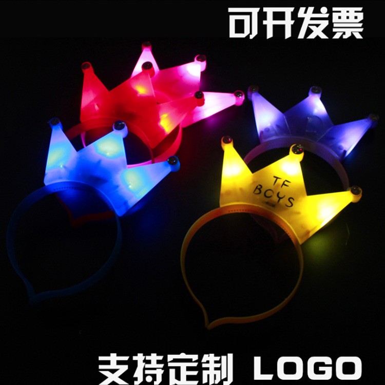 Concert support glowing props: glowing headbands, shining star sticks, fluorescent sticks, and heart sticks detail image 11