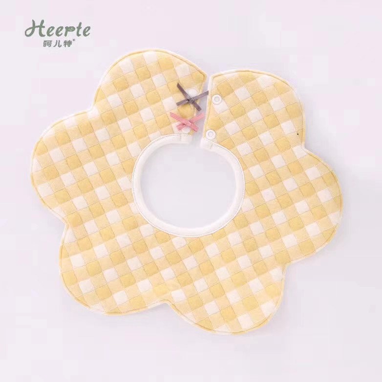 【 Good Thing To Share: Color Yarn Small Check Waterproof Warm Bib 】
Pure Cotton Fabric +Tpu Waterproof
Popular Version: Petal 🌸
Colorful: Pink, Yellow, Blue, Coffee
Delicately Small