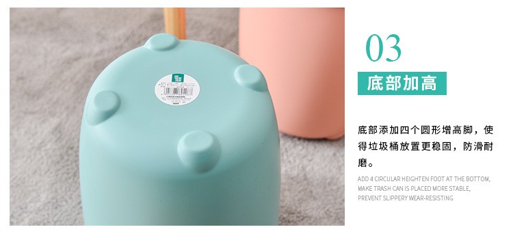 Desktop multi-functional, sturdy and durable classified trash can detail image 7