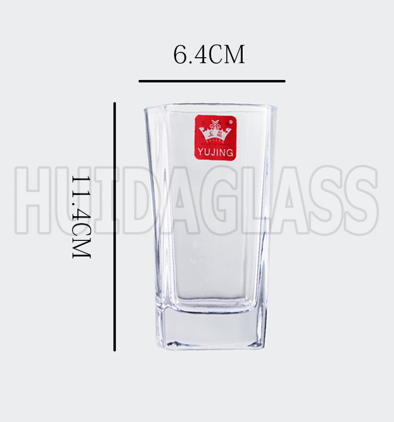 Yiwu Good Goods Huida Glass 6.4*11.4Cm Glass Cup Yjd-4009 Application Scenario