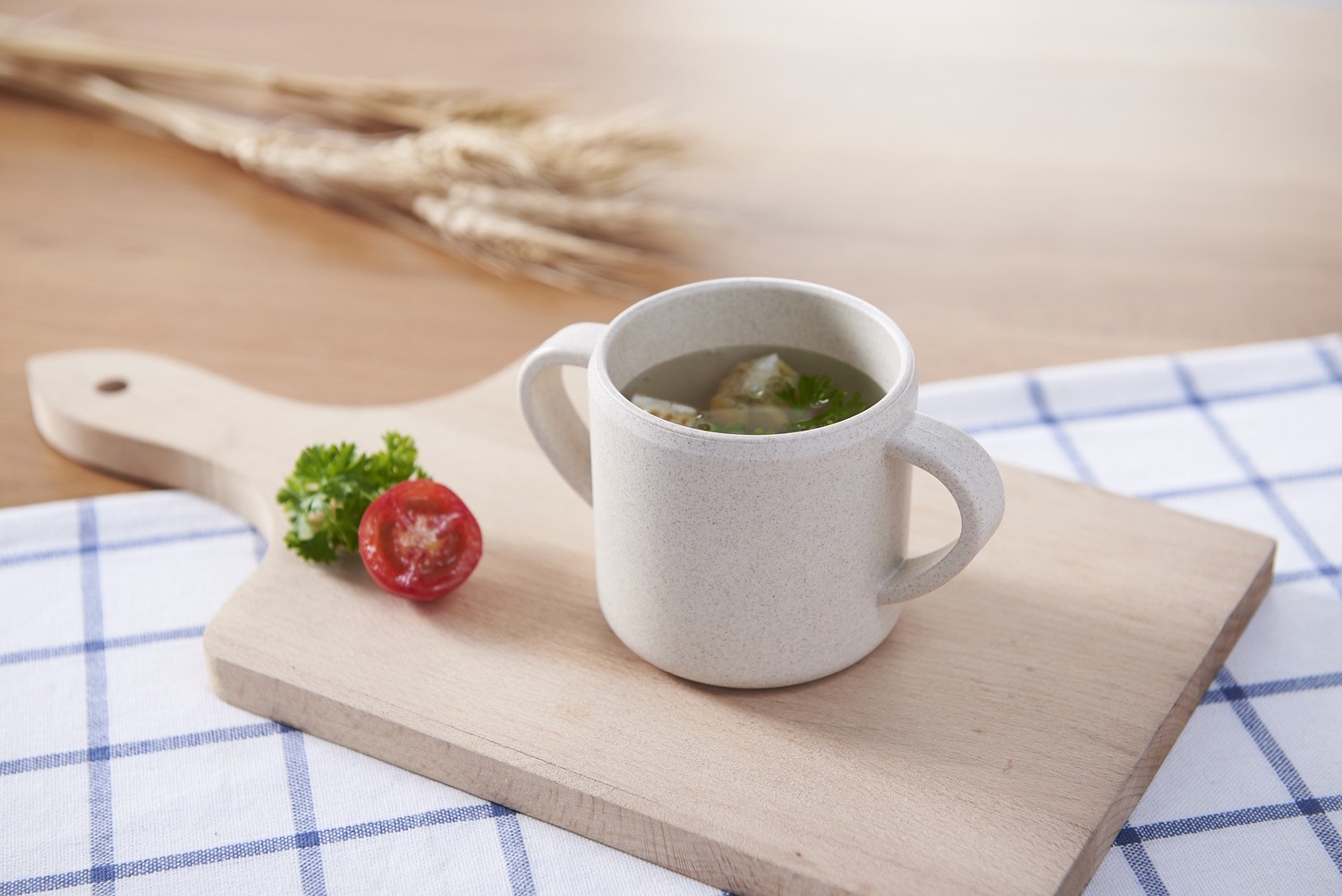 小麦秸秆儿童碗餐具套装卡通造型叉勺水果盘碗详情图5