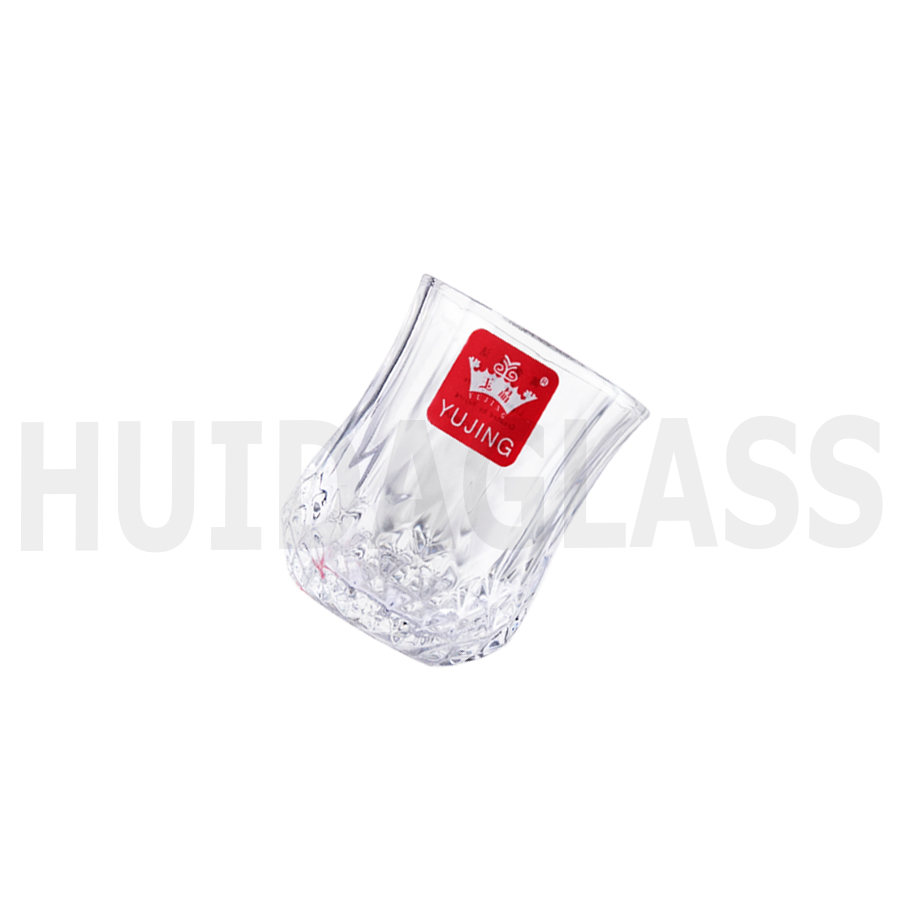 Yiwu Good Goods Huida Glass 4.5*5.5Cm Glass Wine Cup Yjsk-3800 Specification drawing