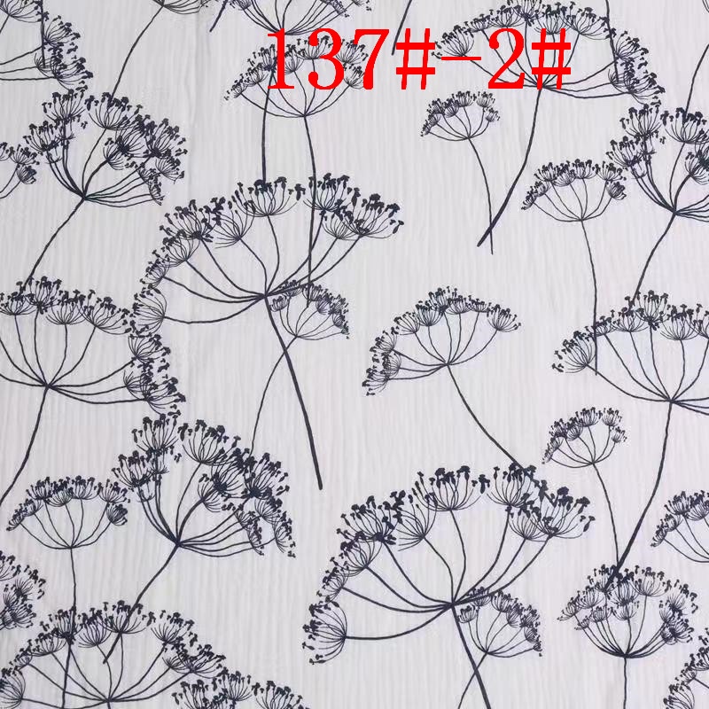 双层纱布双层绉布全棉纱布双层绉布印花绉布印花纱布全棉印花绉布防蚊裤睡衣家居服睡裙婴童母婴儿童纯棉面料详情图2