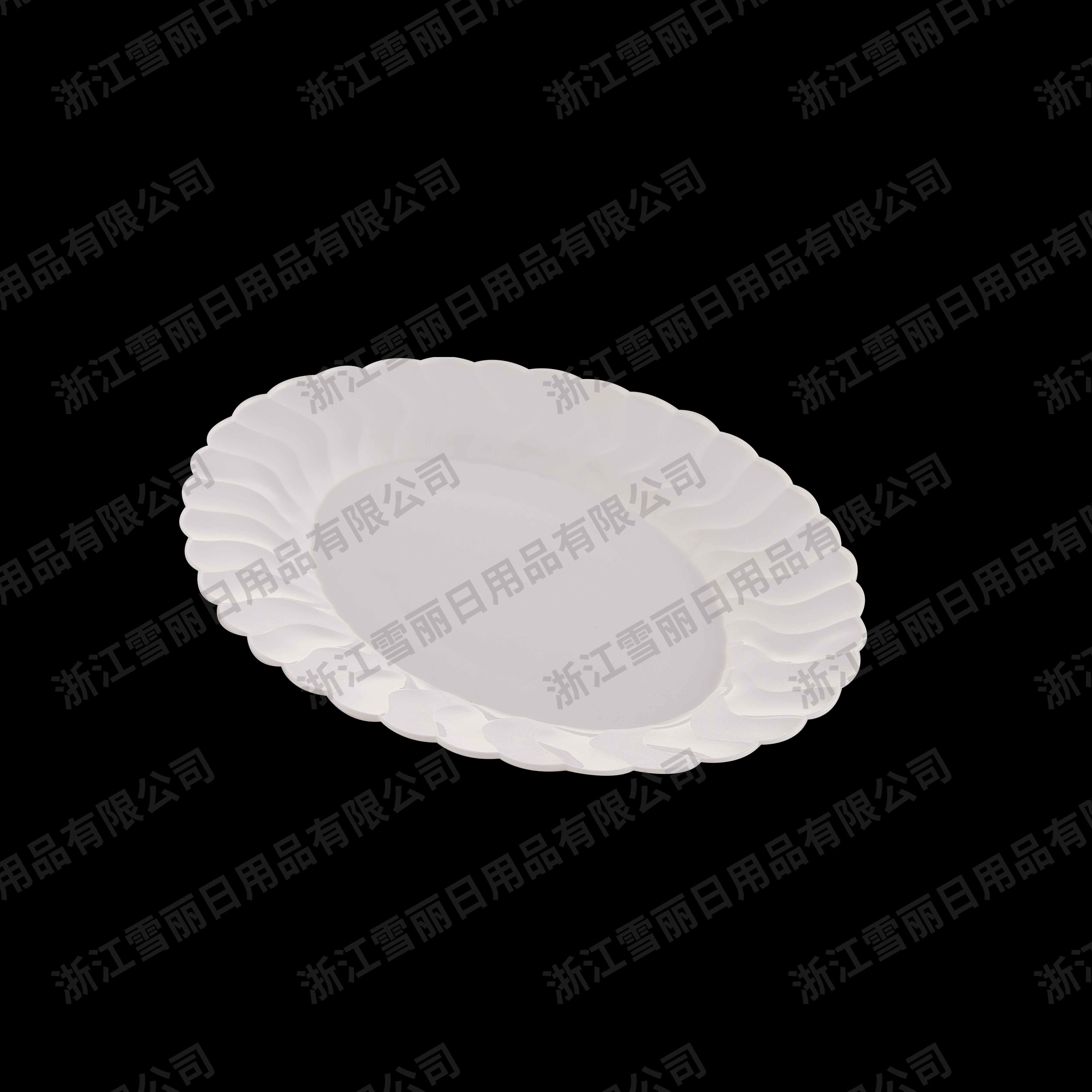 Plastic Plate, Disposable Plastic Plate, Ps Plate, 12 Inch Oval Plastic Plate, Birthday Supplies Plate, Birthday Party Plate Imitation Ceramic Plastic Oval Plate Lace full figure