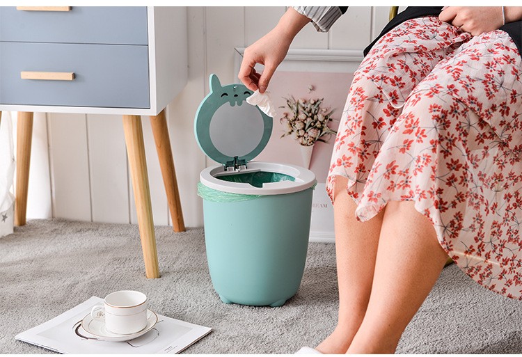 Desktop multi-functional, sturdy and durable classified trash can detail image 11