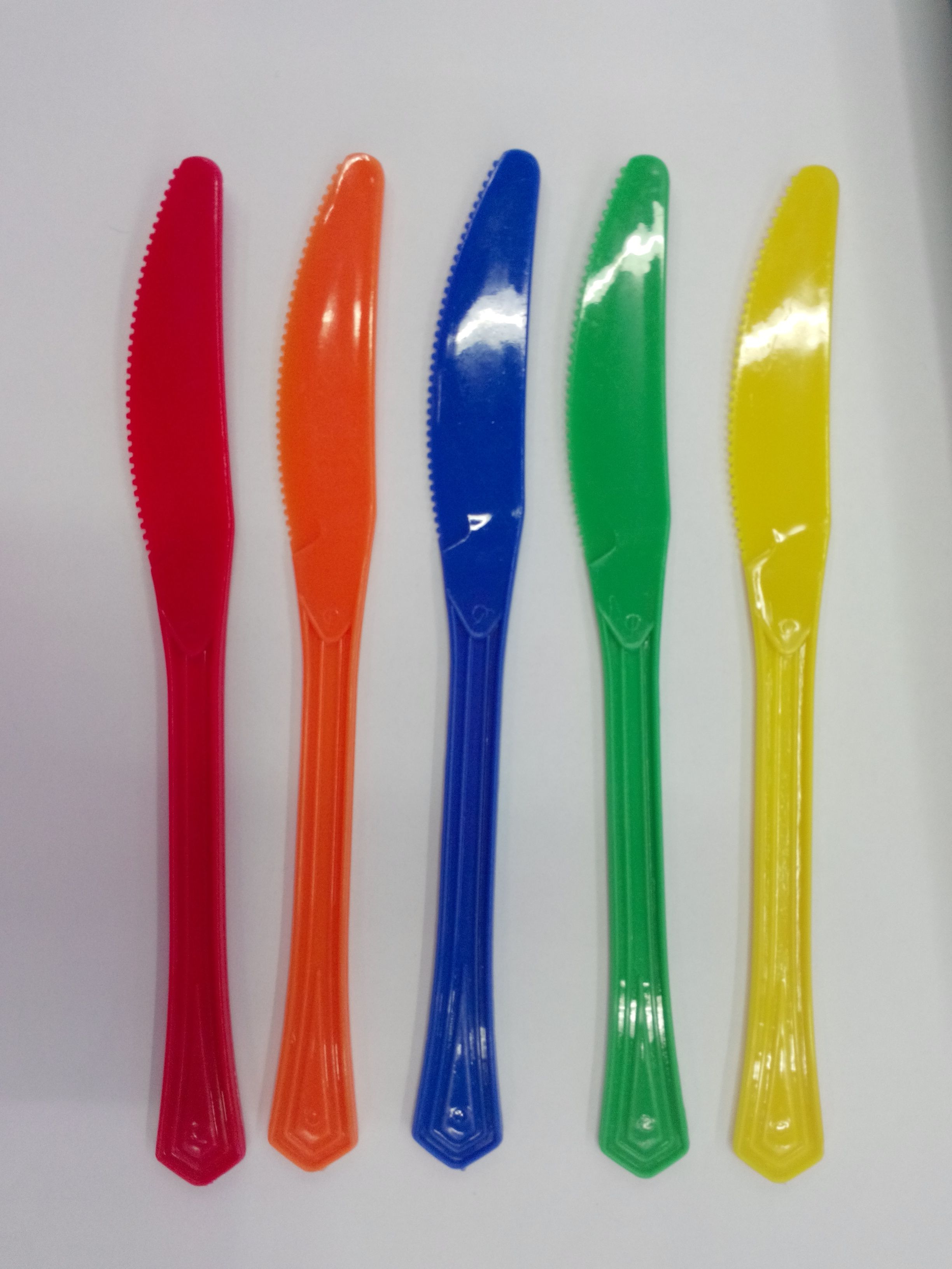 Disposable Plastic Tableware Plastic Knife, Disposable Color Knife, Disposable Plastic Knife, Disposable Color Plastic Tableware Color Knife, Fork And Spoon
