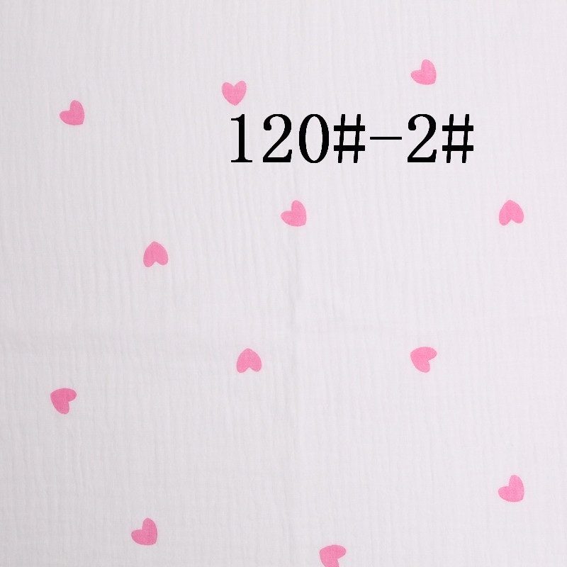 双层纱布双层绉布全棉纱布双层绉布印花绉布印花纱布全棉印花绉布防蚊裤睡衣家居服睡裙婴童母婴儿童纯棉面料详情图8