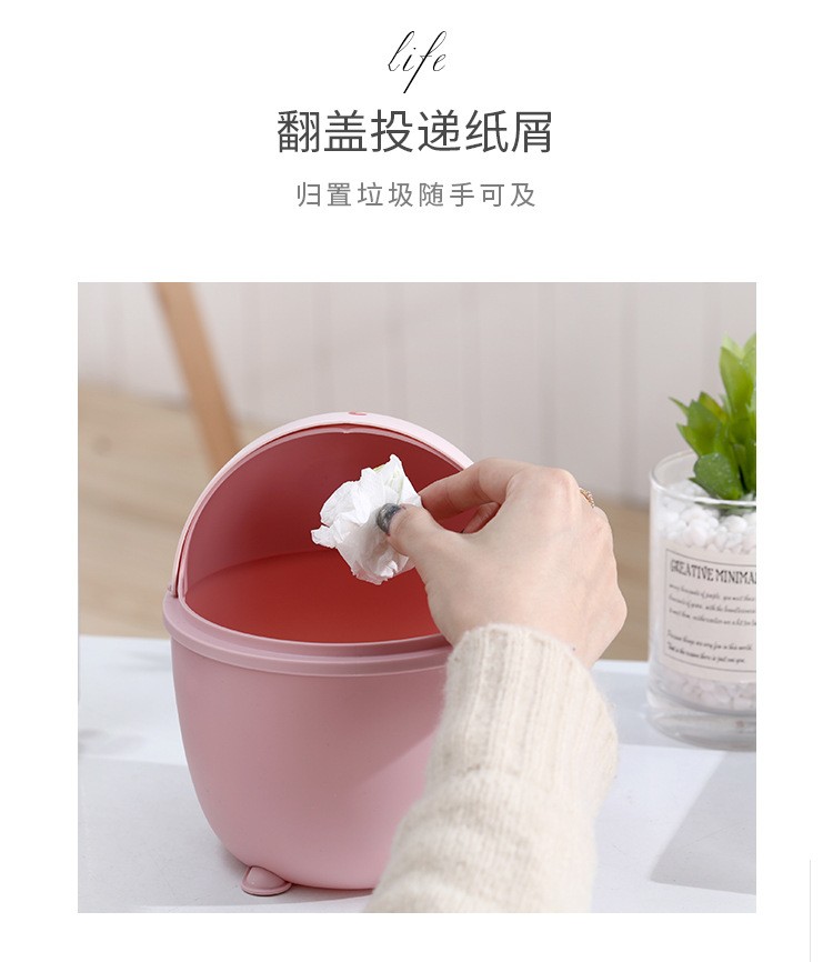 Cartoon Deer compact desktop multi-functional trash can detail image 12