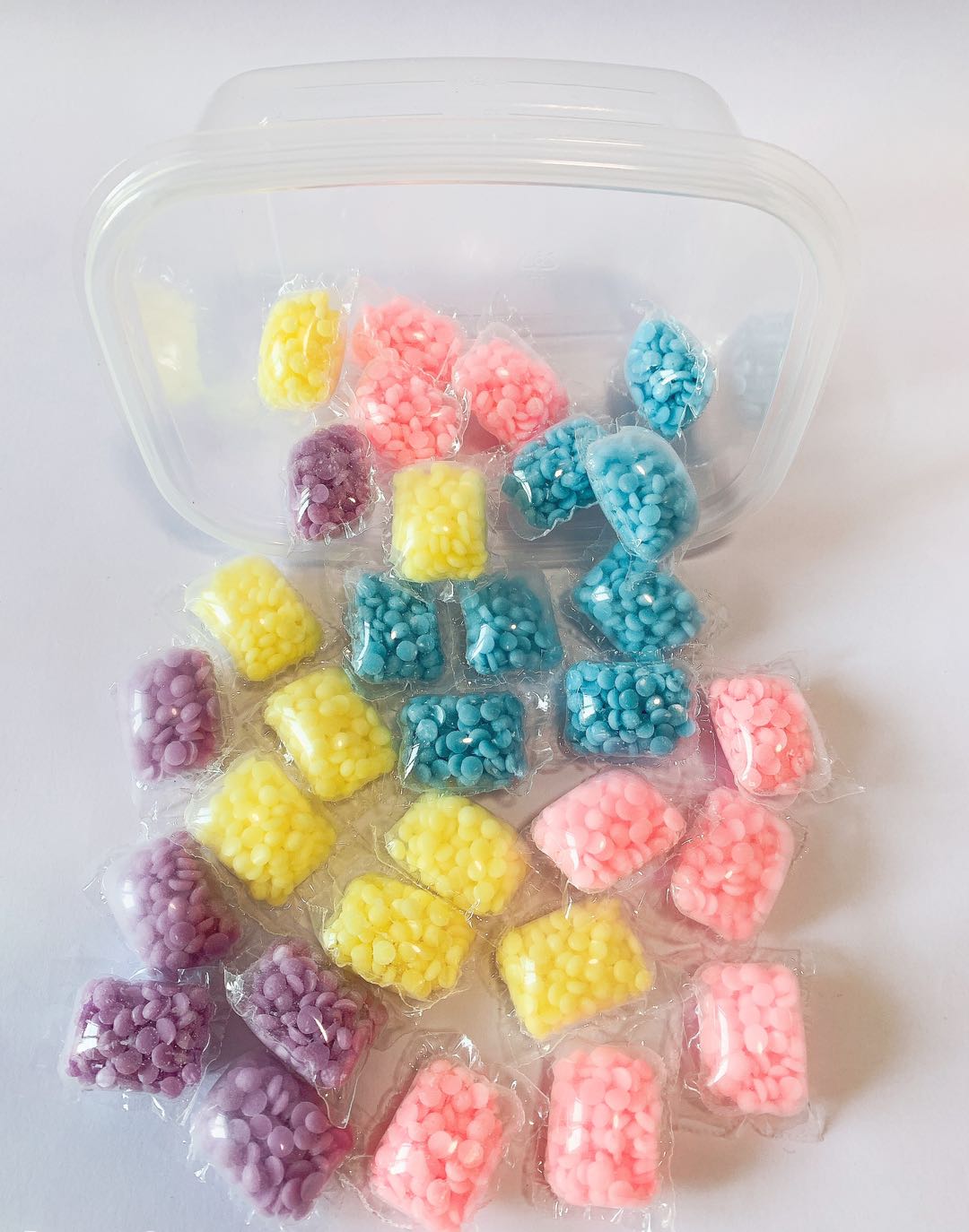 40 mixed color boxes to keep scent beads lasting scent wash clothes smooth mite control clothing to keep scent beads
