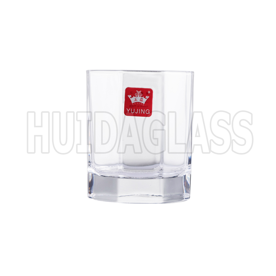 Yiwu Good Goods Huida Glass 7.2*7.9Cm Glass Cup Yjc-8008