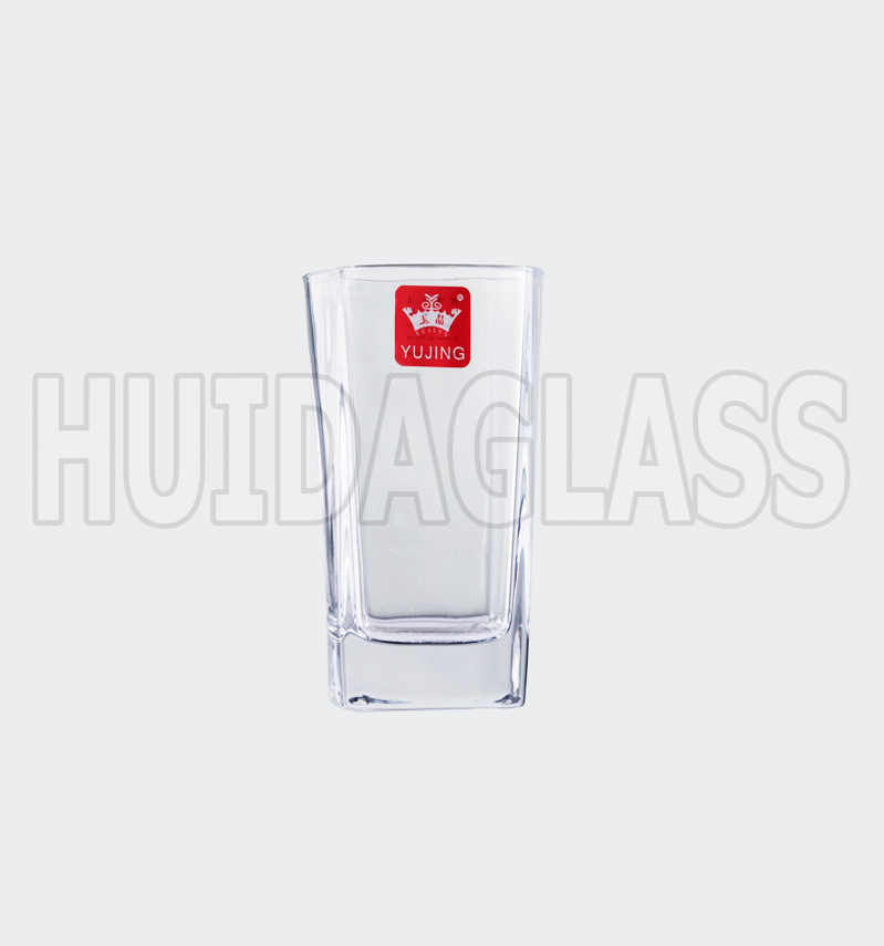 Yiwu Good Goods Huida Glass 6.4*11.4Cm Glass Cup Yjd-4009