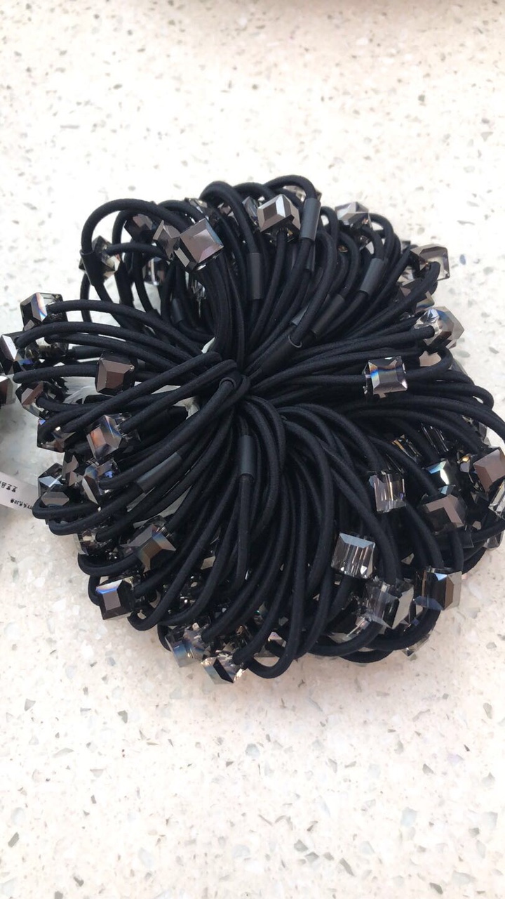 Black rubber bands thumbnail