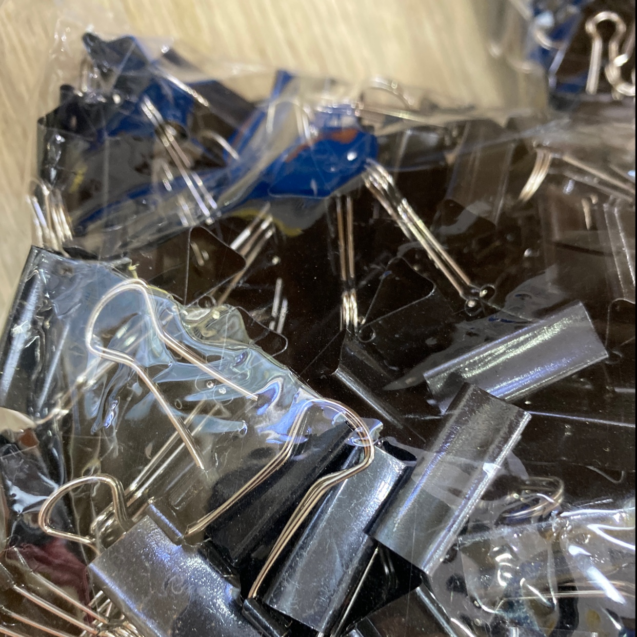 25H long-tail clip mixed set, large clip, stationery, small multi-functional book clip, test paper clip, swallowtail clip, phoenix tail clip, file clip, stationery ticket clip, office supplies, metal small clip for fixation details Picture