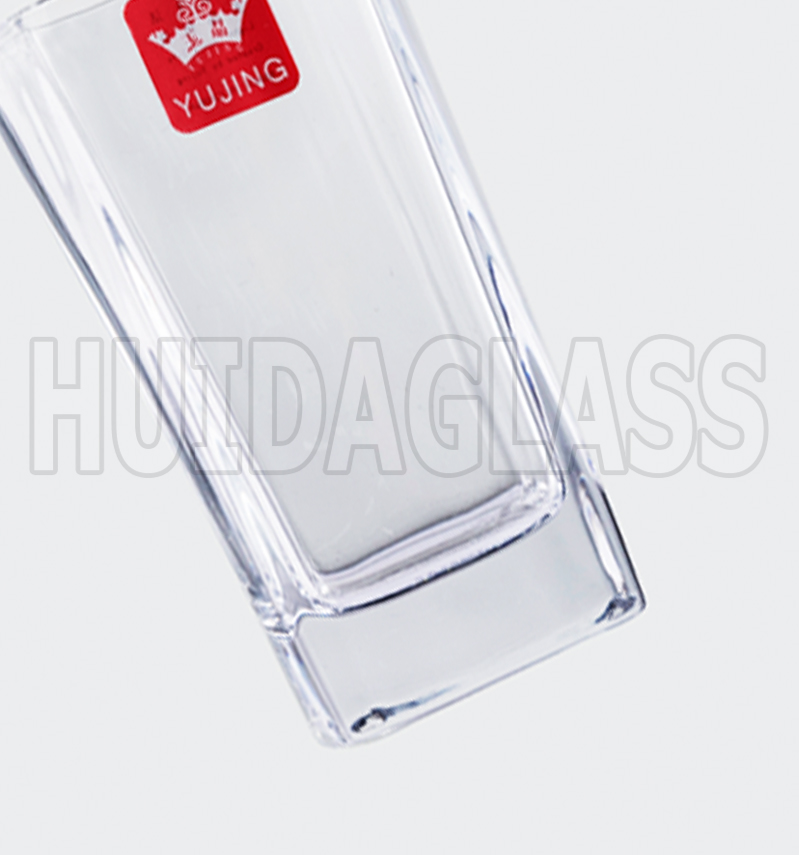 Yiwu Good Goods Huida Glass 6.4*11.4Cm Glass Cup Yjd-4009 Specification drawing