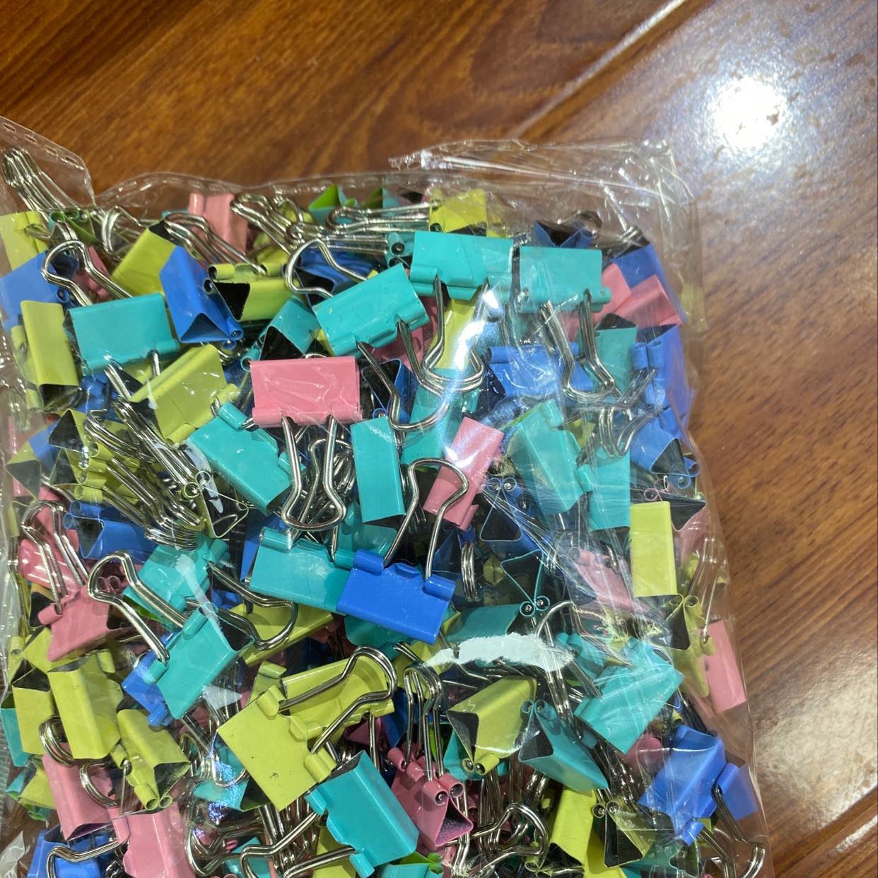 15 long-tail clips mixed set, large clips for stationery, small multi-functional book clips, test paper clips, swallowtail clips, phoenix-tail clips, file clips, stationery ticket clips, office supplies, metal small clips for fixation