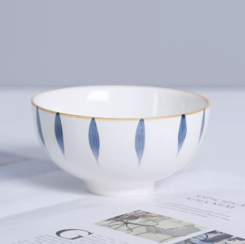 日式陶瓷餐具家用创意个性大碗汤碗4个装礼盒装陶李家046详情图4