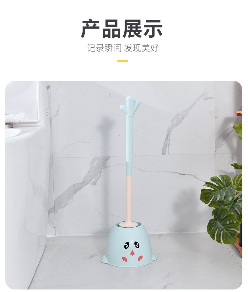 儿童可爱小鸟马桶刷卡通造型刷子详情图6