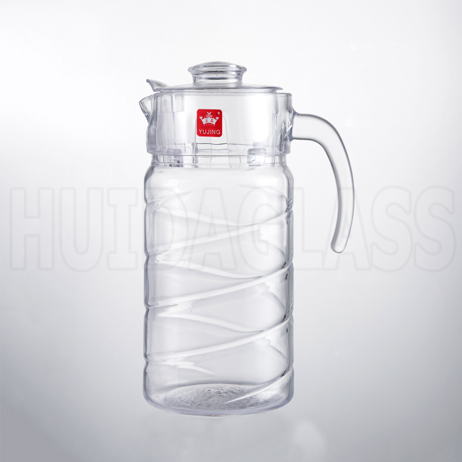 Yiwu Haohuo Huida Glass 10.7*23.7cm glass kettle YJH-003-2 thumbnail