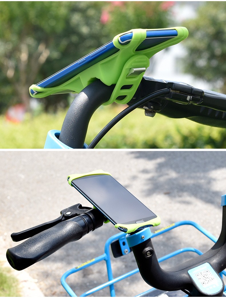 201011山地自行车硅胶手机支架单车手机套夹骑行手机导航支架详情图15