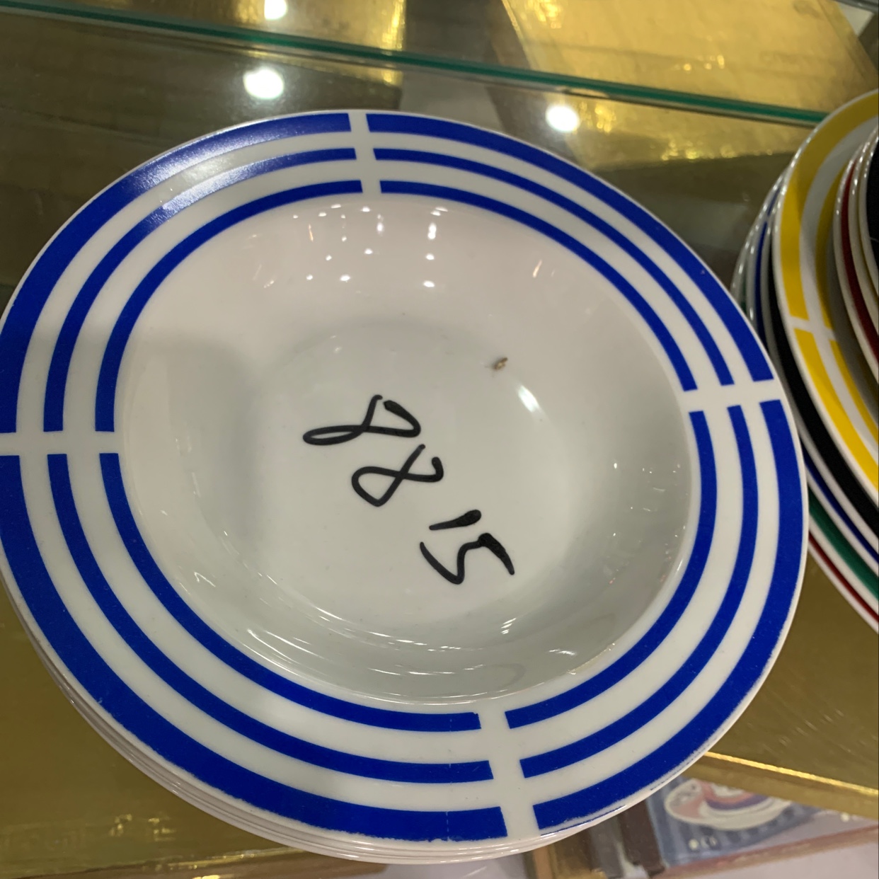 8寸圈花平盘