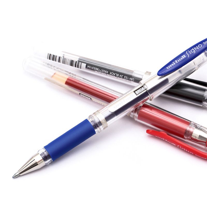 uni/三菱 UM-153走珠笔签字笔1.0mm产品图