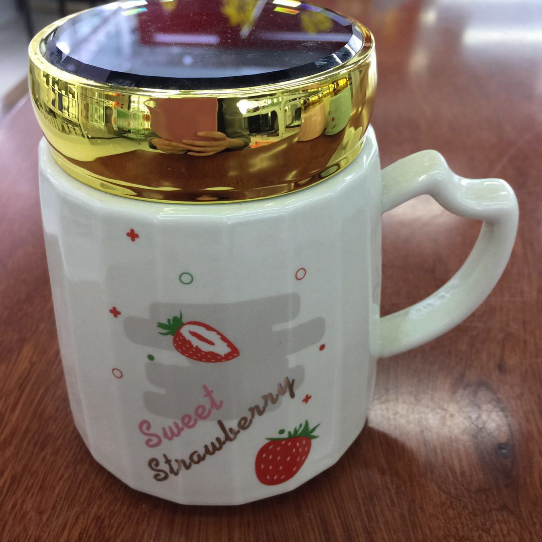 Ceramic Coffee Cup Teacup Mug Water Cup Portable Multi-Functional Water Cup Household A Minimum Of 60 A Shipment Color Mixed Retail Is Not Issued Specification drawing