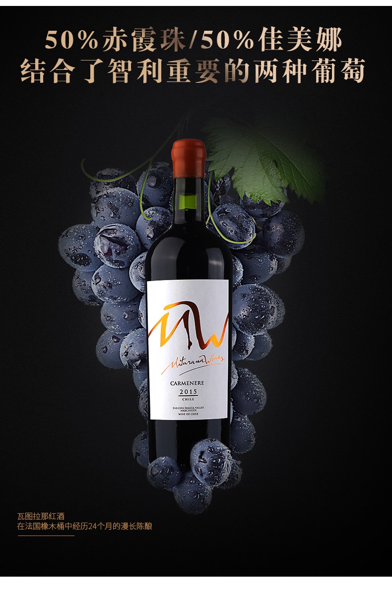 Chilean Original Imported Red Wine Vatulana details Picture
