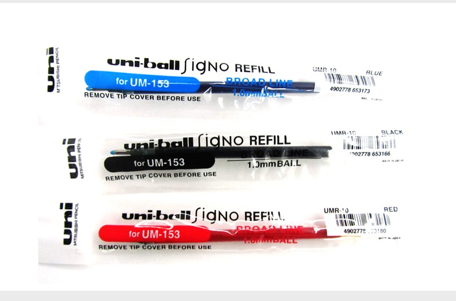 uni/三菱 UMR-10中性笔芯 1.0mm详情图6