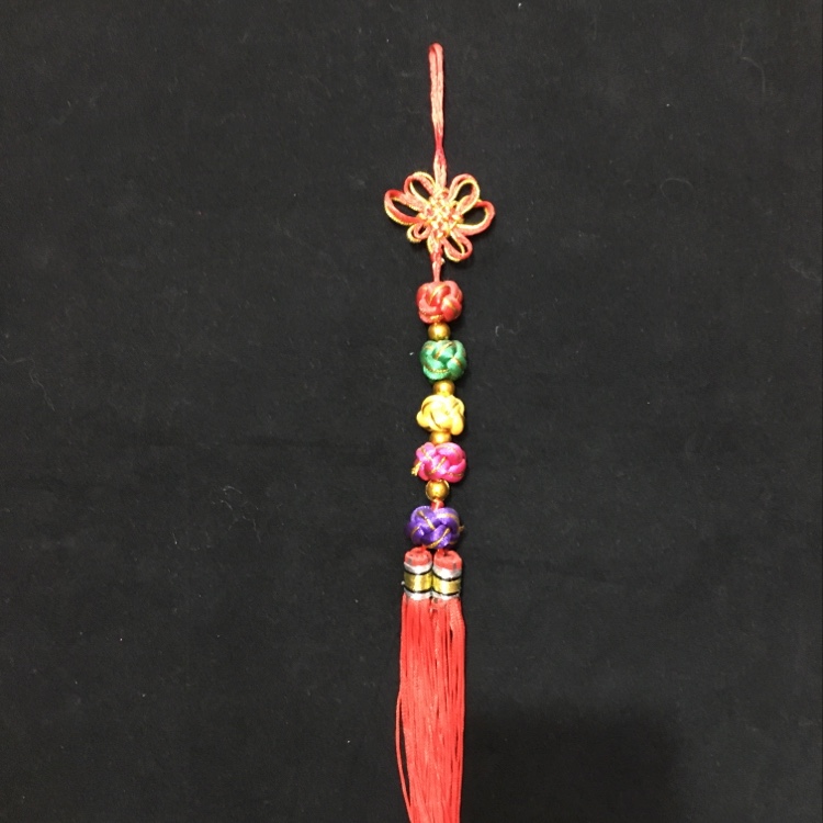 Five strings of lucky balls