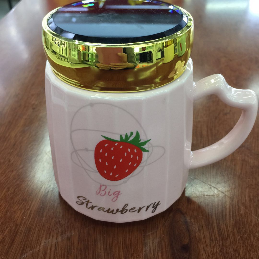 Ceramic Coffee Cup Teacup Mug Water Cup Portable Multi-Functional Water Cup Household A Minimum Of 60 A Shipment Color Mixed Retail Is Not Issued Item Picture