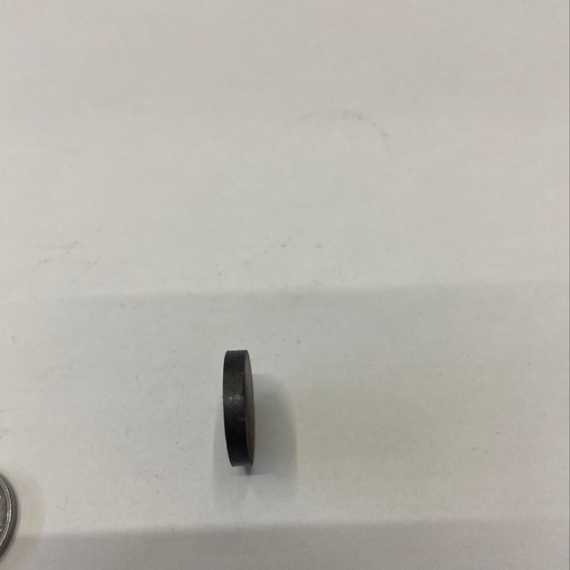 💐黑磁铁氧体圆片直径18mm厚度3mm（本店专业生产各种规格磁铁欢迎咨询）产品图