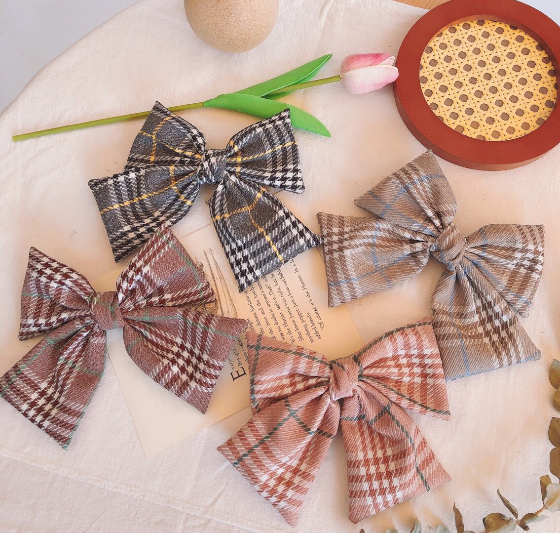 Hair Accessories Big Bow Hairpin Day Clip Headwear For Women South Korea Instagram Top Clip Hairpin Back Head Clip Spring Clip Headwear Hair Clip For Girls