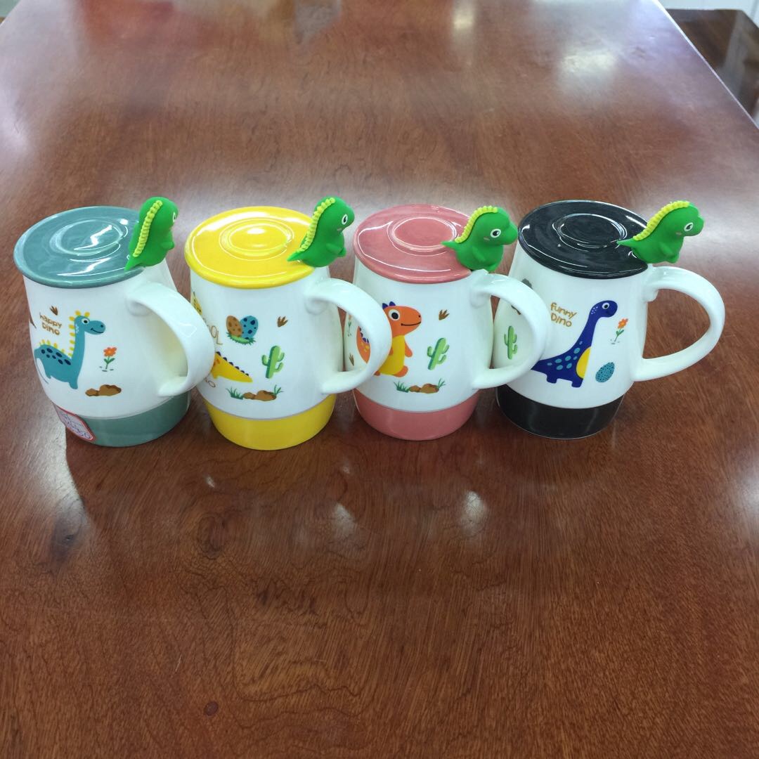 Ceramic Coffee Cup Water Cup Tea Cup Mug Children's Water Cup Animal Water Cup A Minimum Of 60 A Shipment Retail Does Not Send details Picture