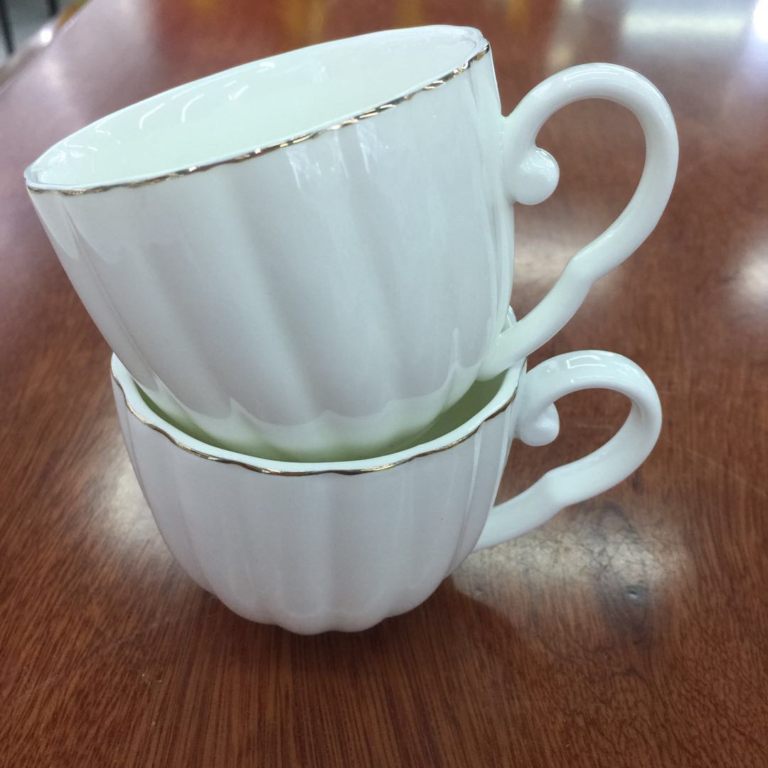 Ceramic Coffee Cup Saucer Set 6 Cups 6 Saucer Water Set A Set Of 12 Sets Minimum 120 Sets Of Shipping Retail Is Not Issued Application Scenario