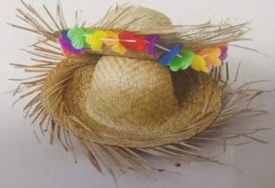 Hawaiian beggars wear hats with and without flowers thumbnail